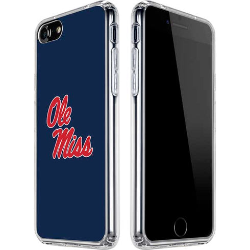 University of Mississippi Rebels Ole Miss iPhone SE (2nd & 3rd Gen) Clear Case