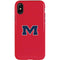 University of Mississippi Ole Miss Logo Red iPhone X Pro Case