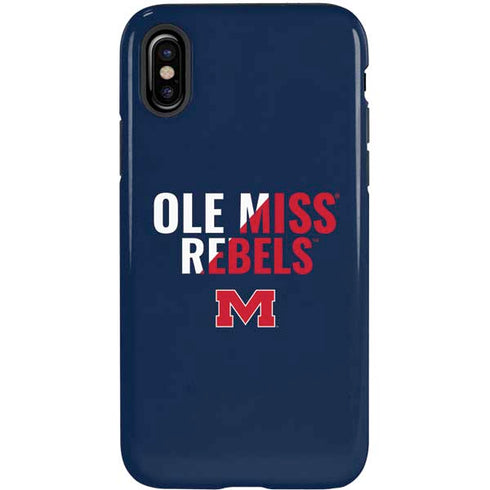 University of Mississippi Ole Miss Rebels iPhone X Pro Case