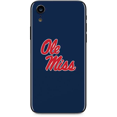 University of Mississippi Rebels Ole Miss iPhone XR Skin