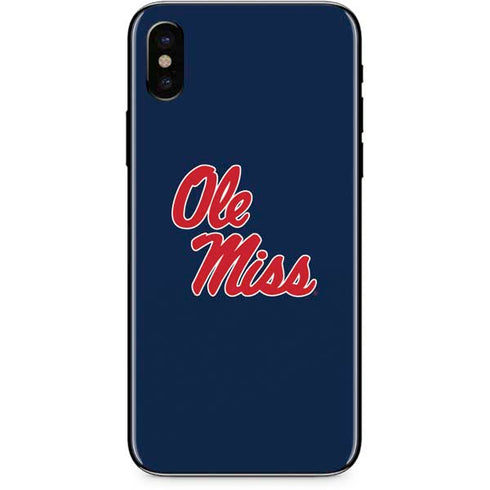University of Mississippi Rebels Ole Miss iPhone XS Max Skin