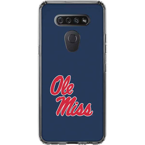 University of Mississippi Rebels Ole Miss LG K51/Q51 Clear Case
