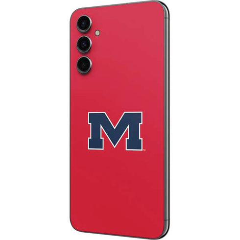 University of Mississippi Ole Miss Logo Red Galaxy A14 5G Skin
