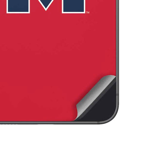 University of Mississippi Ole Miss Logo Red Galaxy A14 5G Skin