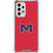 University of Mississippi Ole Miss Logo Red Galaxy A53 5G Clear Case
