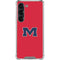 University of Mississippi Ole Miss Logo Red Galaxy S23 Clear Case