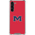University of Mississippi Ole Miss Logo Red Galaxy S23 Plus Clear Case