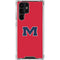 University of Mississippi Ole Miss Logo Red Galaxy S24 Ultra Clear Case