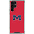 University of Mississippi Ole Miss Logo Red Galaxy S24 Ultra Clear Case