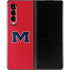 University of Mississippi Ole Miss Logo Red Galaxy Z Fold3 5G Skin