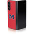 University of Mississippi Ole Miss Logo Red Galaxy Z Fold5 5G Skin
