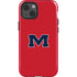 University of Mississippi Ole Miss Logo Red iPhone 13 Impact Case