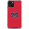 University of Mississippi Ole Miss Logo Red iPhone 13 Mini Clear Case