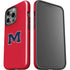 University of Mississippi Ole Miss Logo Red iPhone 13 Pro Impact Case