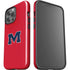 University of Mississippi Ole Miss Logo Red iPhone 13 Pro Max Impact Case