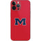 University of Mississippi Ole Miss Logo Red iPhone 13 Pro Max Skin