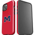 University of Mississippi Ole Miss Logo Red iPhone 14 Plus Impact Case