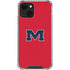 University of Mississippi Ole Miss Logo Red iPhone 14 Plus Clear Case