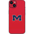 University of Mississippi Ole Miss Logo Red iPhone 15 Plus Skin