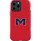 University of Mississippi Ole Miss Logo Red iPhone 15 Pro Max Impact Case