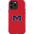 University of Mississippi Ole Miss Logo Red iPhone 14 Pro Max Impact Case