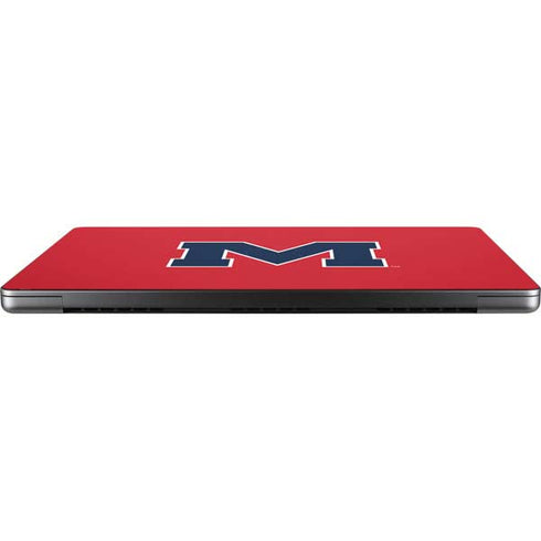 University of Mississippi Ole Miss Logo Red MacBook Pro 14in (2021-24) Skin