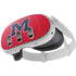 University of Mississippi Ole Miss Logo Red Meta Quest 3 Skin