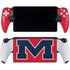 University of Mississippi Ole Miss Logo Red PlayStation Portal Remote Player Skin