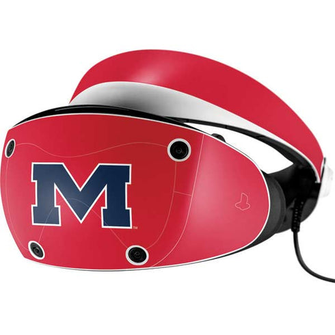 University of Mississippi Ole Miss Logo Red PlayStation VR2 Skin