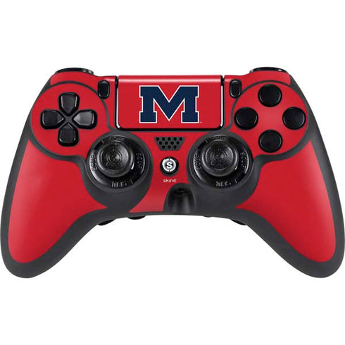 University of Mississippi Ole Miss Logo Red PS4/PC SCUF Impact Controller Skin