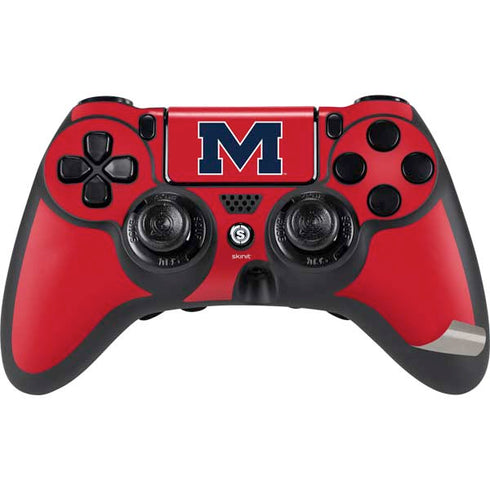 University of Mississippi Ole Miss Logo Red PS4/PC SCUF Impact Controller Skin