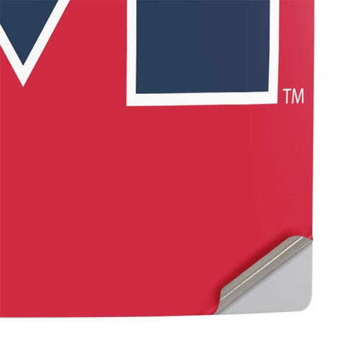 University of Mississippi Ole Miss Logo Red PS5 Slim Disk Console Skin