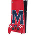 University of Mississippi Ole Miss Logo Red PS5 Slim Digital Edition Console Skin