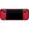 University of Mississippi Ole Miss Logo Red Steam Deck Handheld Gaming Computer Skin