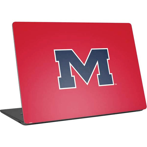University of Mississippi Ole Miss Logo Red Surface Laptop 4 15in Skin