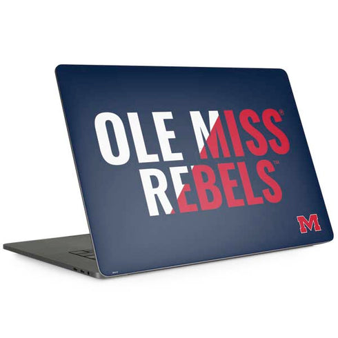 University of Mississippi Ole Miss Rebels Apple MacBook Pro 15-inch Skin