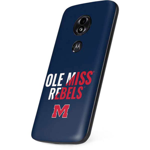 University of Mississippi Ole Miss Rebels Moto E5 Play Skin