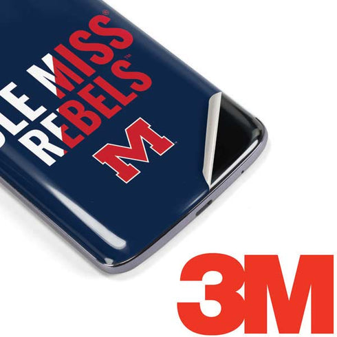 University of Mississippi Ole Miss Rebels Moto E5 Plus Skin