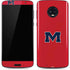 University of Mississippi Ole Miss Logo Red Moto G6 Skin