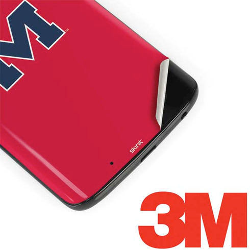 University of Mississippi Ole Miss Logo Red Moto G6 Skin
