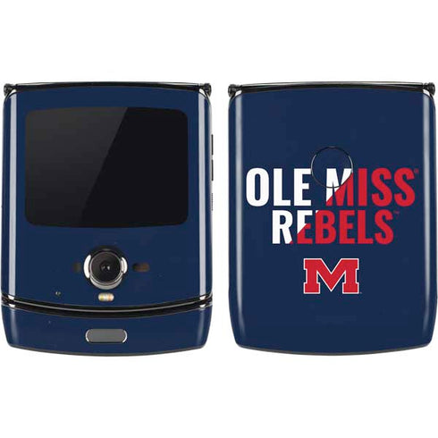 University of Mississippi Ole Miss Rebels Motorola RAZR Skin