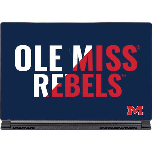 University of Mississippi Ole Miss Rebels MSI GS65 Stealth Laptop Skin