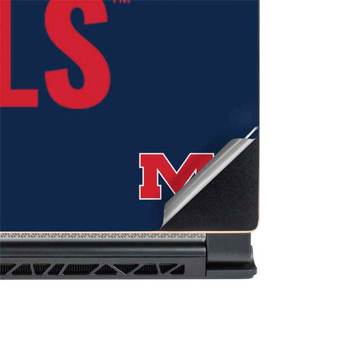 University of Mississippi Ole Miss Rebels MSI GS65 Stealth Laptop Skin