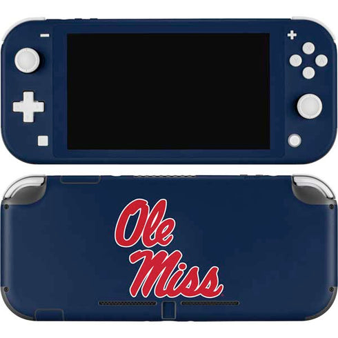University of Mississippi Rebels Ole Miss Nintendo Switch Lite Skin