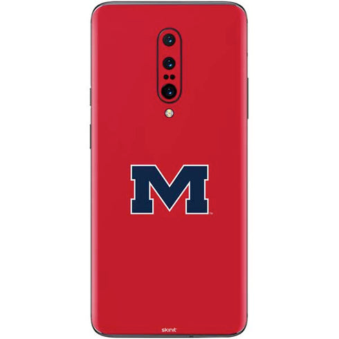 University of Mississippi Ole Miss Logo Red OnePlus 7 Pro Skin