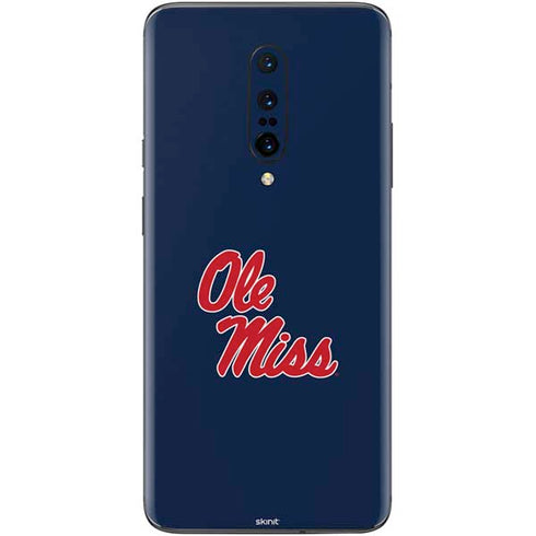 University of Mississippi Rebels Ole Miss OnePlus 7 Pro Skin