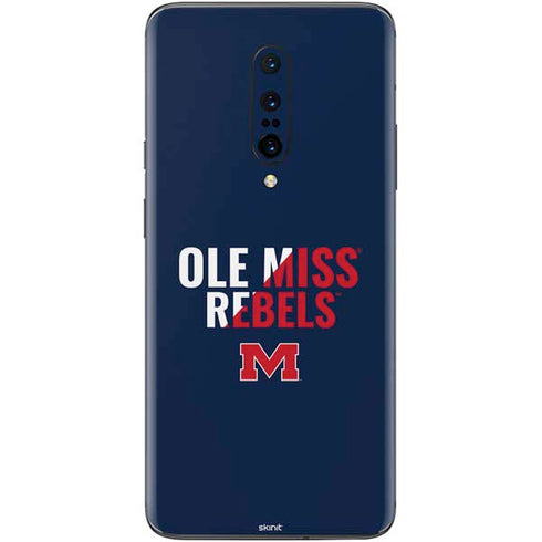University of Mississippi Ole Miss Rebels OnePlus 7 Pro Skin