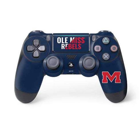 University of Mississippi Ole Miss Rebels PS4 Pro/Slim Controller Skin