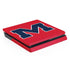 University of Mississippi Ole Miss Logo Red PS4 Slim Skin