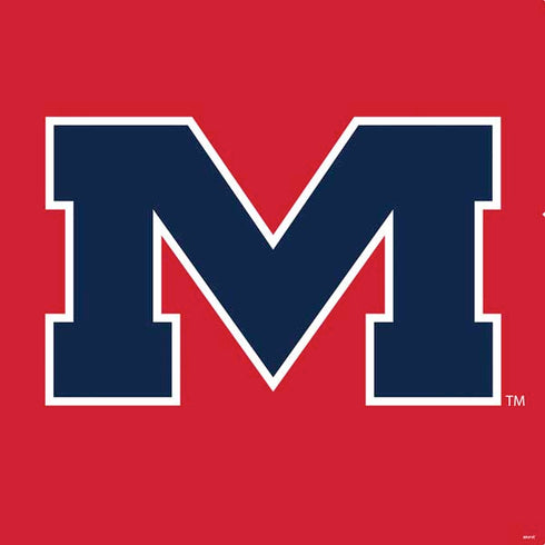 University of Mississippi Ole Miss Logo Red PS4 Slim Skin